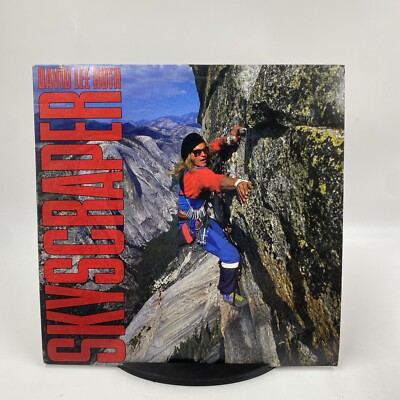 Skyscraper David Lee Roth Vinyl LP Original US Press Warner Brothers EX/VG+