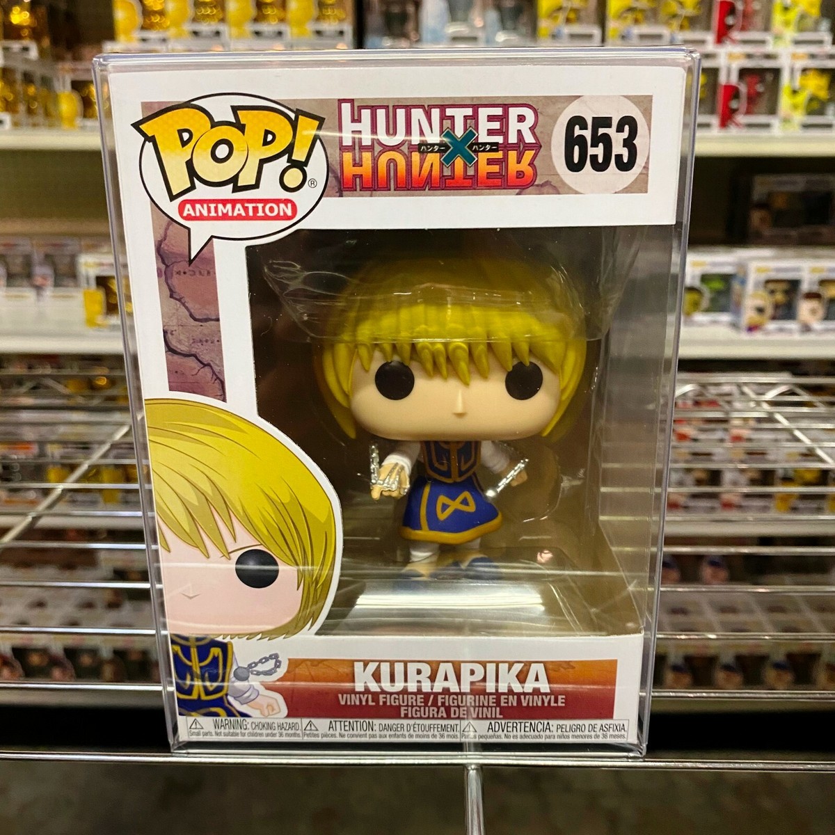 Funko Pop X Hunter : KURAPIKA #653 Vinyl Figure 