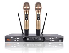 Idolpro Uhf-630 Dual Channel Wireless Microphones With New Digital Technology