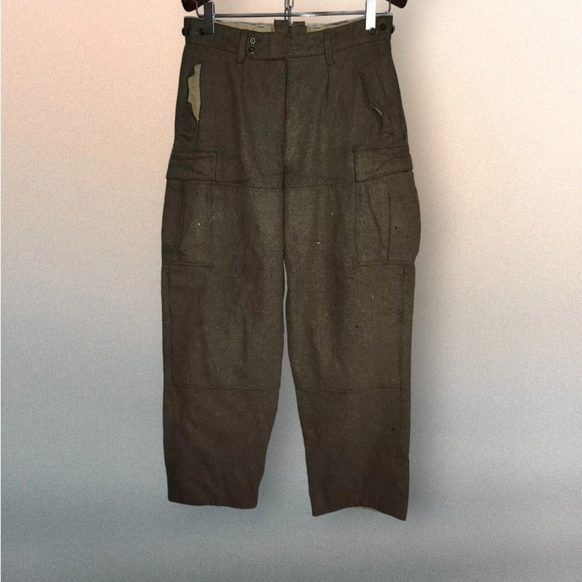1960s 100% Wool Vintage Pants for Men for sale | eBay