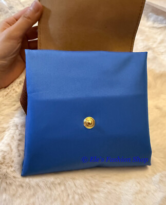 NWT LONGCHAMP Le Pliage Nylon Travel Backpack Cobalt Blue  display picture 1