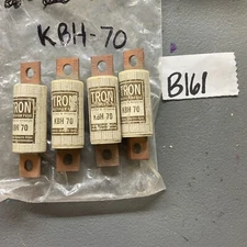 Bussmann Tron KBH-70  Rectifier Fuse 70 Amp 500 Volt, Lot Of 4- ECS