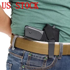 Tactical Gun Holster Inside Waistband Pouch Carry Right Handed Pistol Waist Belt
