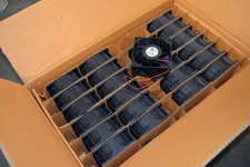 Delta FFB0912EHE 92mm x 38mm Extreme High Airflow Fan 12V, (New, Genuine)