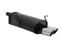 Novus EndschalldäMpfer 2X76Mm Ms-Design Stahl FüR BMW E46-346L/C, E46 +Abe