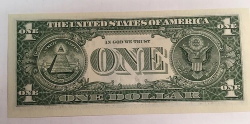 Uncirculated 2003A $1.00 FRN FANCY BINARY SERIAL NUMBER F13133133G - Foto 5 di 7
