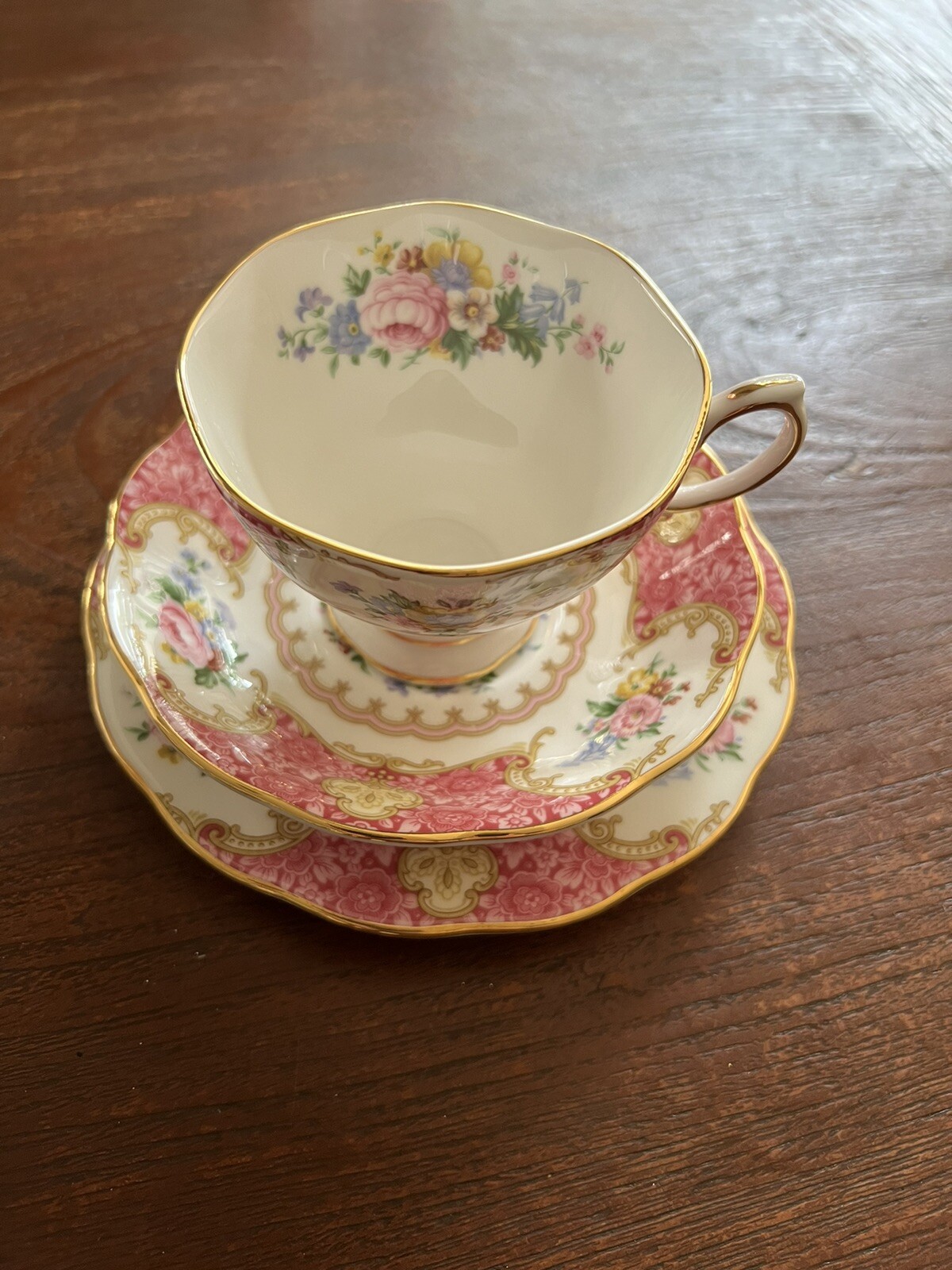 Royal Albert Lady Carlyle Tea Pot Set eBay