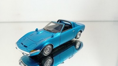 Neo Scale Models 1:43 Opel GT Aero Metallic Blue Mint