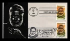 DR JIM STAMPS US COVER ERNEST HEMINGWAY LITERARY ARTS FDC DUAL CANCEL