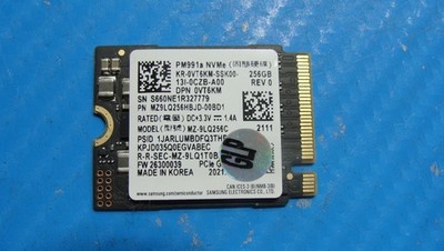 Dell 5520 Samsung 256GB NVMe M.2 SSD Solid State Drive MZ9LQ256HBJD-00BD1 VT6KM