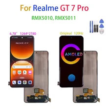 Original For Realme GT 7 Pro RMX5010, RMX5011 LCD Display Screen Touch Digitizer