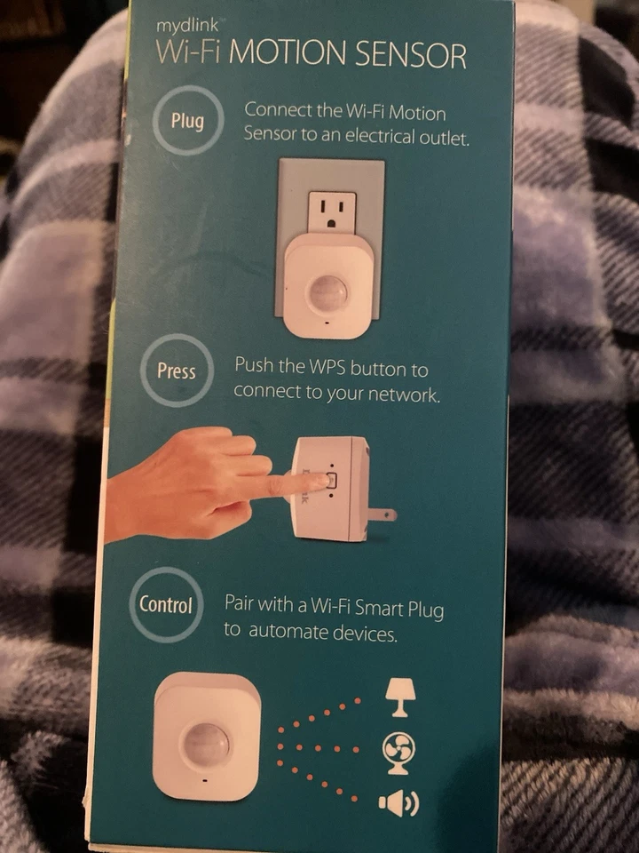 D-Link Wi-Fi Motion Sensor DCH-S150 Mydlink Connected Home NEW SEALED - Image 3 of 4