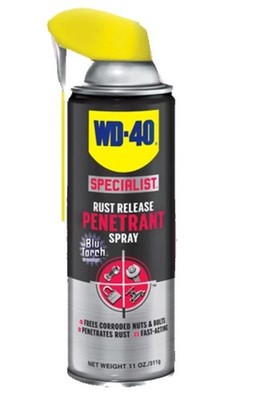 WD-40 30000  Specialist Rust Release Penetrant Spray, 11 Oz, Aerosol Can