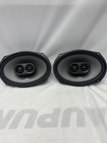 MTX Audio THUNDER693 3-Way Triaxial 6x9" Car Audio Speakers, 4 Ohm, 200 W Power
