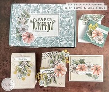 Stampin Up Paper Pumpkin WITH LOVE GRATITUDE September 2023 Complete Kit New