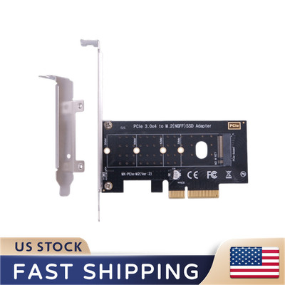 New M.2 NVME SSD To PCIe 3.0 X4 Adapter Card Desktop Expansion Conversion