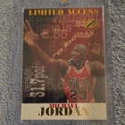 SkyBox 1997-98 Z-Force Limited Access Insert Michael Jordan #6 Bulls Card