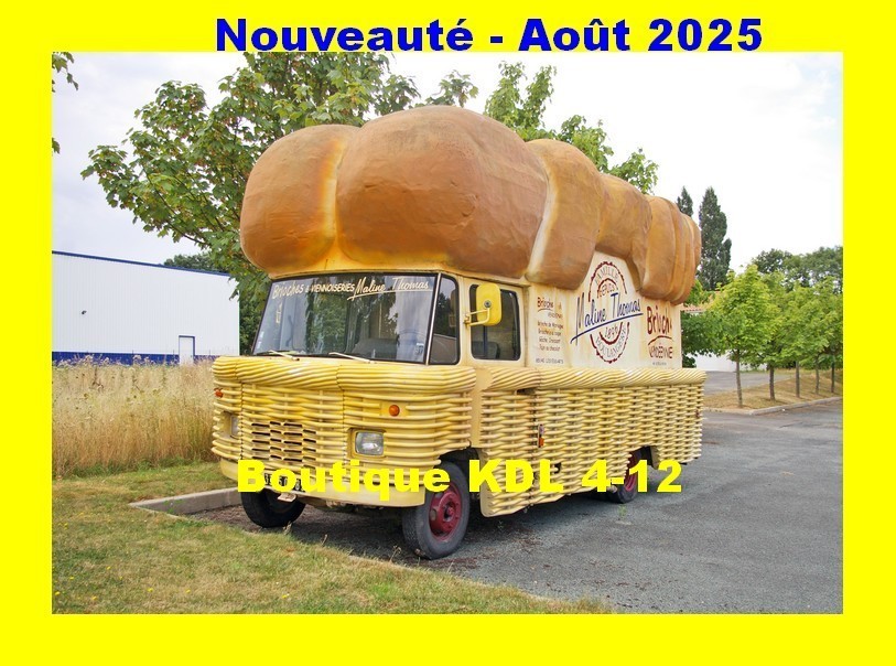 LES ESSARTS (85) - Camion Mercedes des Brioches Maline Thomas - CPM - AL 72 UT