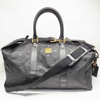 MCM Boston Bag Black PVC 2678099