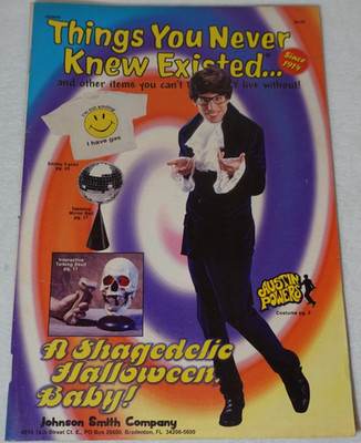 Things You Never Knew Existed 1999 Johnson Smith Austin Powers Halloween Catalog