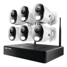 Night Owl 4K 6 Camera Security System 1TB Spo...