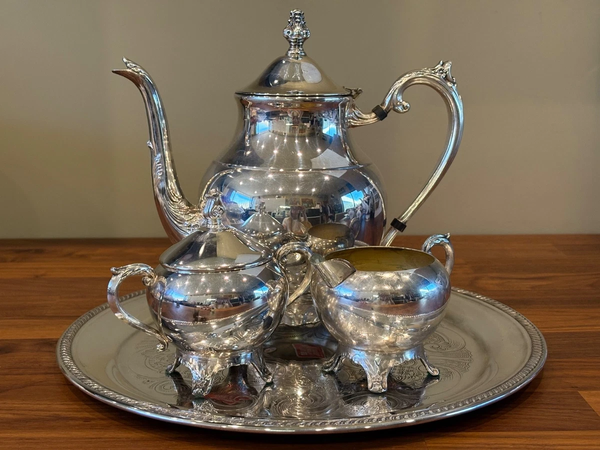 F B Rogers Silver Co In Antique Us Silver-Plated Teapots, Coffee