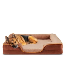 DUMOS Orthopedic Dog Bed for Large Size Dogs, Supportive Memory Foam Dog Sofa...