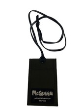 Alexander McQueen Card Case Pass Nylon KHK Womens Used