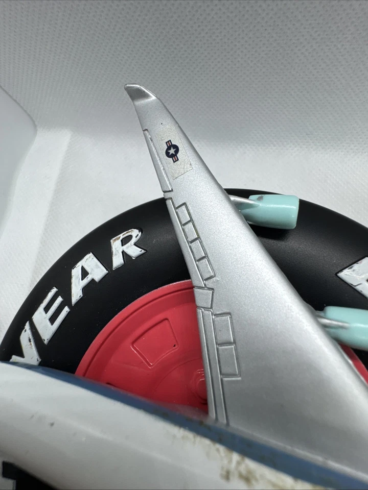 Avión United Airlines of America USAF 6" 2001 raro juguete real Foto 4 de 4