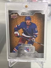 2023-24 UD Engrained Base Oak Rookie #130 Will Cuylle /399
