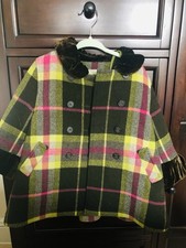 Authentic Burberry Wool/Cashmere Pea Coat- Girl Size 2 Years/92cm