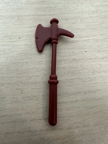 Orig. & Vintage MOTU Wonder Bread He-Man Maroon Axe Accessory Part MAN-E-WEAPONS
