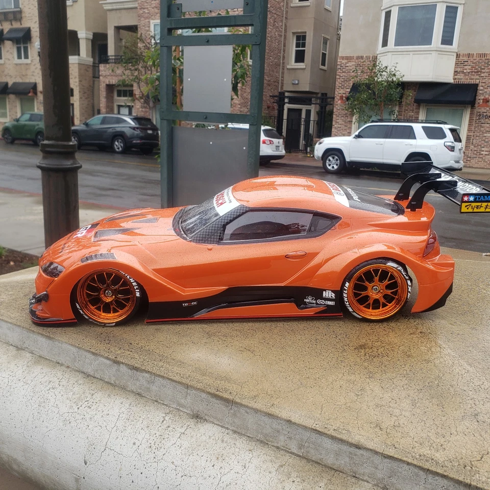 Solo cuerpo 200 mm 1/10 SUPRA JDM 4Tec-2 HPI RDS DC10 YD2 MST TT02 FZ02 Foto 2 de 4