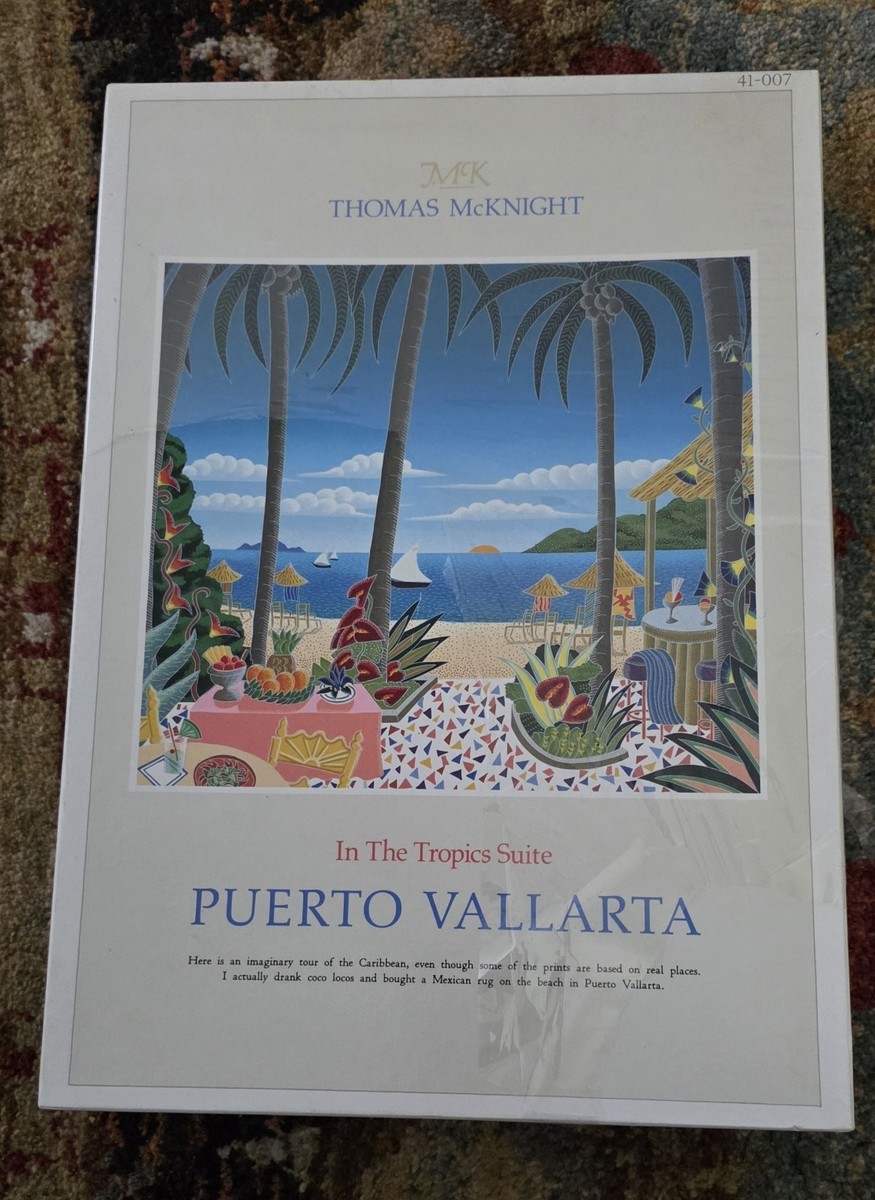 Thomas McKnight Puerto Vallarta Beverly 1000 Pc Jigsaw Puzzle NEW