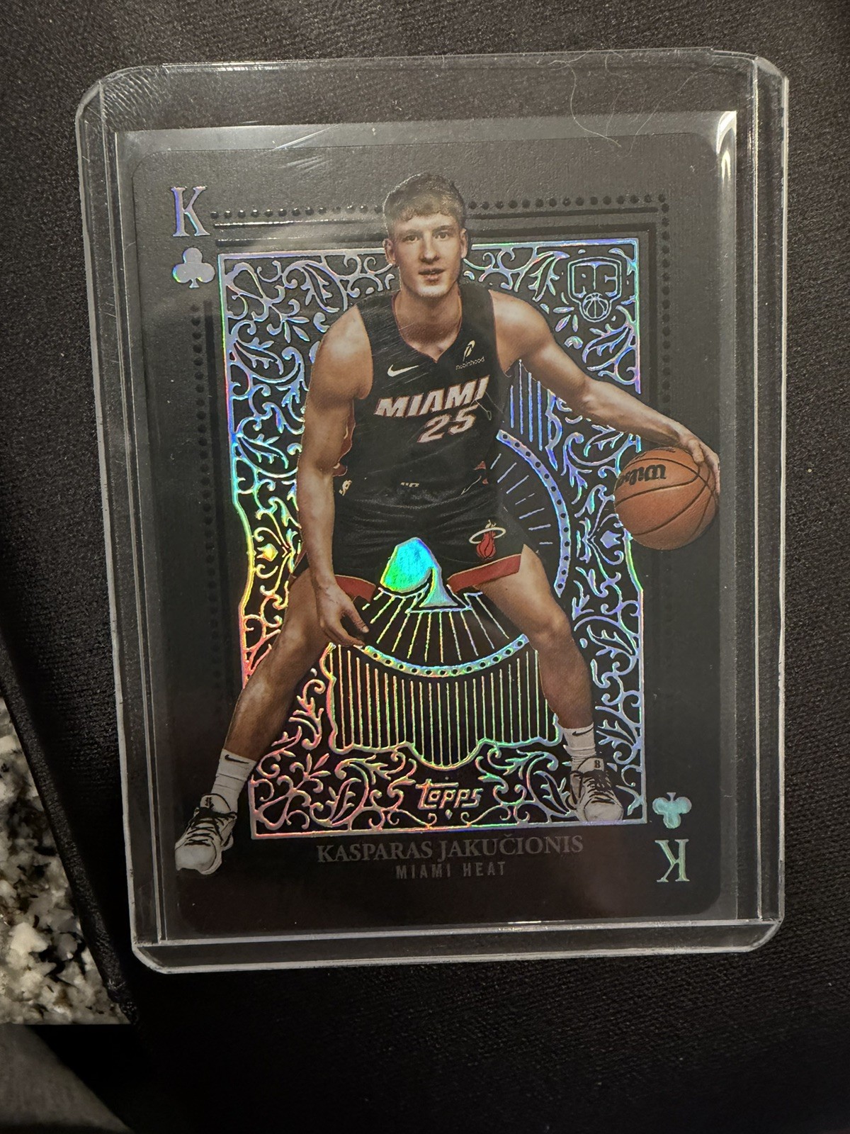 2025-26 Topps Basketball Kasparas Jakucionis All Kings Case Hit SSP! AK-24 Heat
