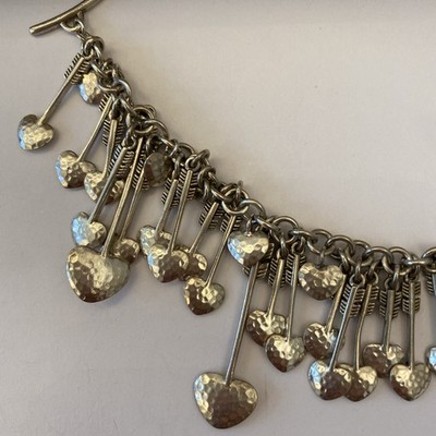 Genuine Links of London Lovestruck Bracelet 16-18cm 43g Hallmark Sterling Silver
