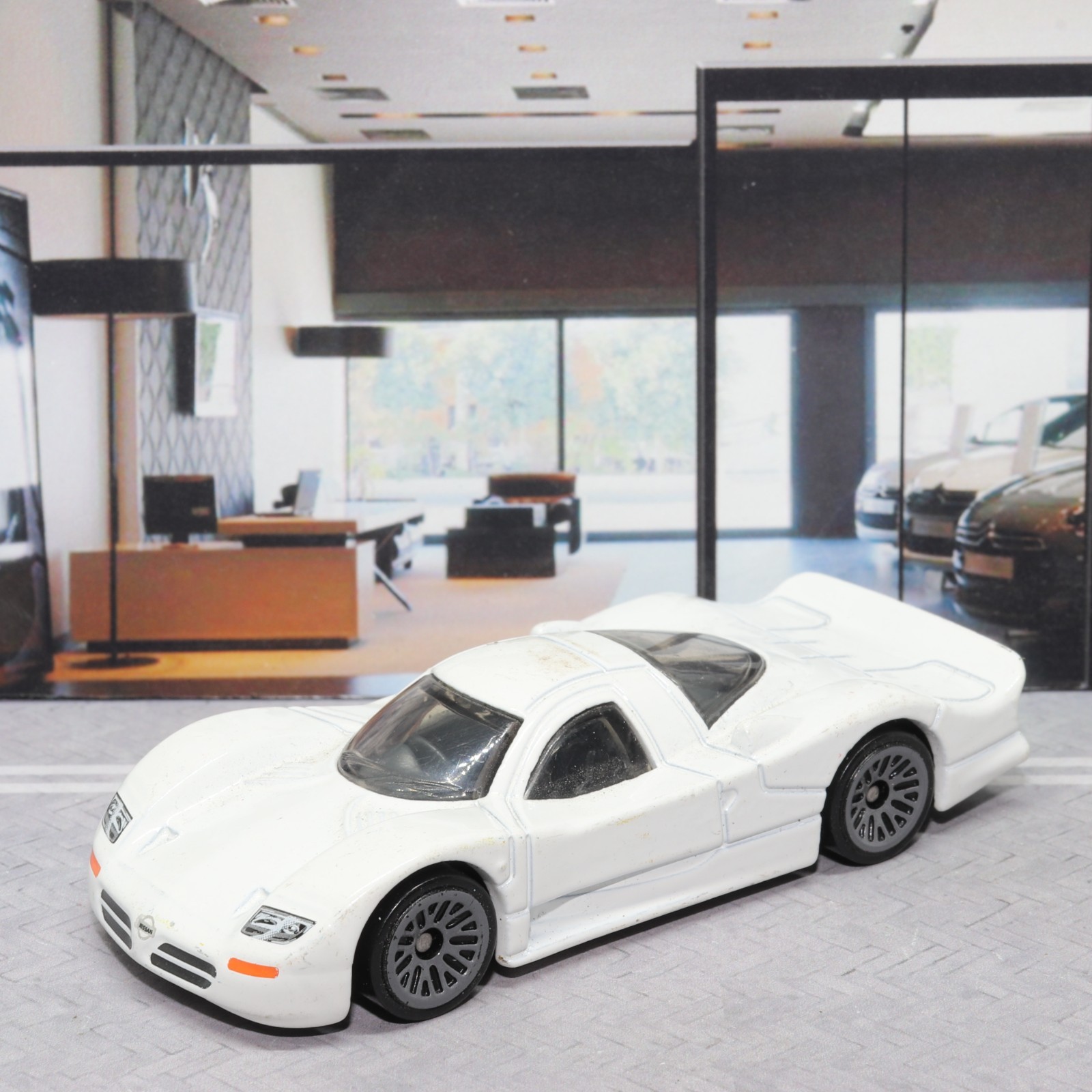 Hot Wheels Nissan R390 GT1 White HW Turbo 1/64 Scale Die-cast Toy Model Car