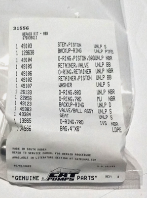 #ad #31556 Cat Unloader Repair Kit 67DX39G1l Cat Pump OEM Part $105.55
