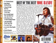 MOE BANDY - BEST OF THE BEST NEW CD