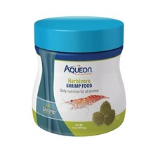 Aqueon Herbivore Shrimp Food - 1.6 oz 45.4g Daily Nutrition Discs