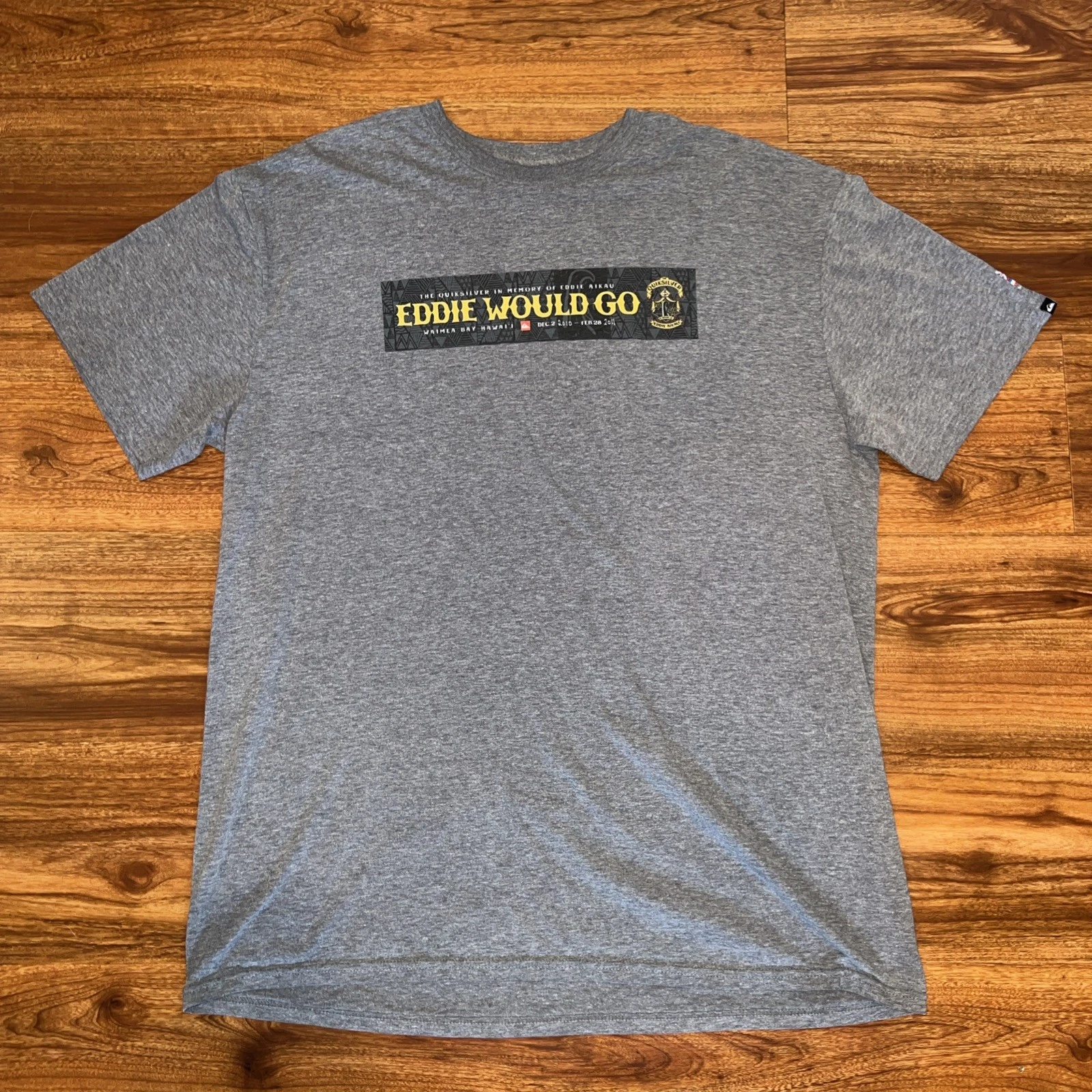 2010/2011 Quiksilver Eddie Aikau Go Invitational T-shirt Men’s Surf Hawaiian XXL
