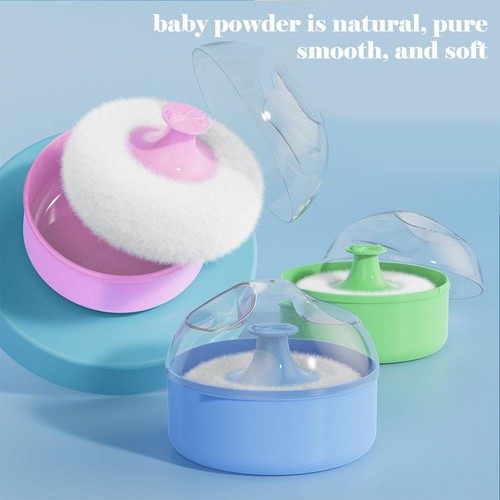 Baby Talcum Powder Loose Powder Puffs After-Bath PowderPuffs Sale Box X1P1 - Picture 7 of 18