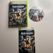 Dead Rising Video Game Microsoft Xbox 360, Xbox360, 2006 Complete Tested