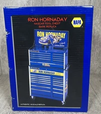 1/8 Crown Premiums Ron Hornaday NAPA Racing Tool Box Chest DieCast Bank NEW