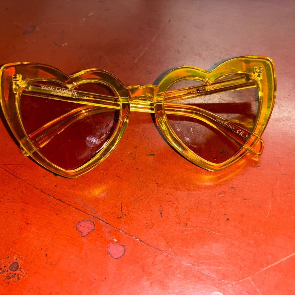 Saint Laurent LOULOU Heart Shaped SL 181 Col 022 54-21-145 M - Image 2 of 4