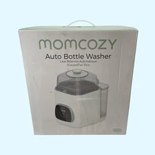 Momcozy KleanPal Pro BS03 Auto Bottle Washer and Sterilizer - White/green #4909