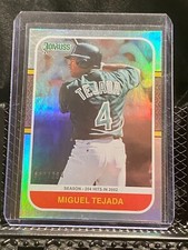 Miguel Tejada 2021 Donruss Season State Line  #'d/204 #246 A's