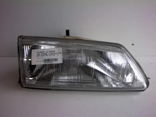 Phare Avant Droit Peugeot 106 Phase 1 Référence 6205C7 - Occasion Bon état, Garantie 24 Mois