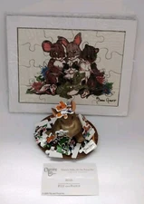 Charming Tails Fitz and Floyd Friends Puzzle  Make All The Pieces Fit 89/181  