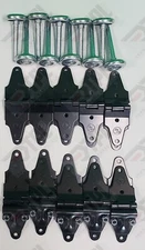 30 pack Whiting door Repair Kit Center & End Hinges + 2" STEEL Rollers todco